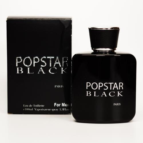 Popstar Black 3.3oz Edt M