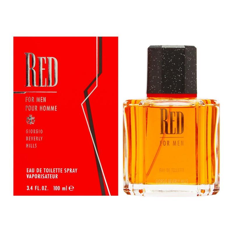 Red 3.4oz Edt M