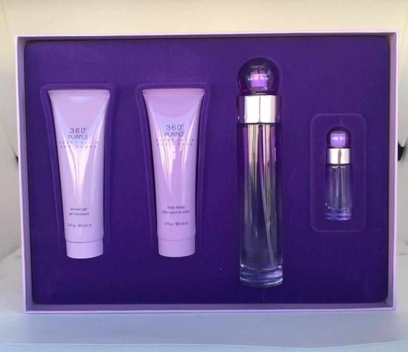 360 PURPLE 4PCS. GIFT SET W