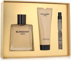 BURBERRY HERO 3PC SET: By  For EDT,25