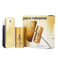GIFT/SET 1 MILLION BY PACO RABANNE 2PCS. :3. BY PACO RABANNE FOR MEN