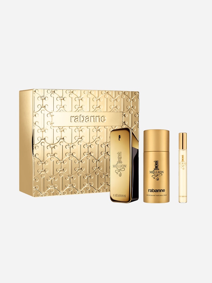 GIFT/SET 1 MILLION BY PACO RABANNE 3PCS. [3.4 FL By PACO RABANNE For Men