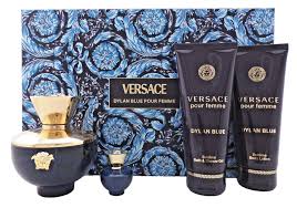 GIFT/SET DYLAN BLUE POUR FEMME BY VERSACE 4 PCS.  3.