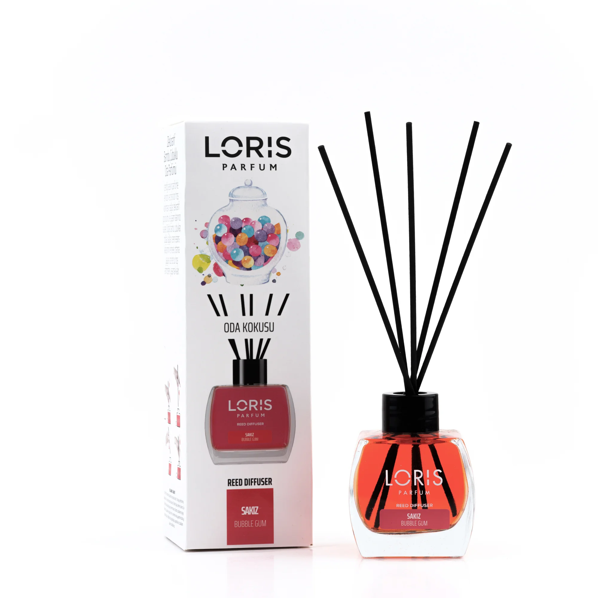 LORIS SAKIZ BUBBLE GUM REED DIFFUSER HOME FRAGRANCE 120ML M. DESIGNER: BY  FOR 